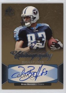 2006 SP Authentic Chirography Signatures Drew Bennett #CH-BE Auto