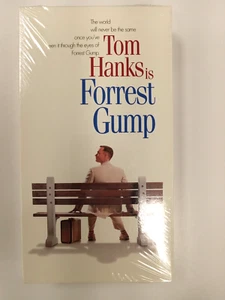 NEW NEVER OPENED SEALED FROM 1995 FORREST GUMP VHS PARAMOUNT MOVIE - Imagen 1 de 9
