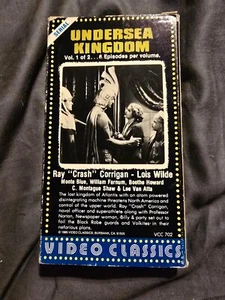 RARE OOP Undersea Kingdom VHS video serial 1936 Ray CRASH Corrigan flash gordon - Picture 1 of 3