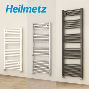 Bathroom Straight Heated Towel Rail Radiator Ladder Warmer Heating All Sizes - Picture 1 of 28