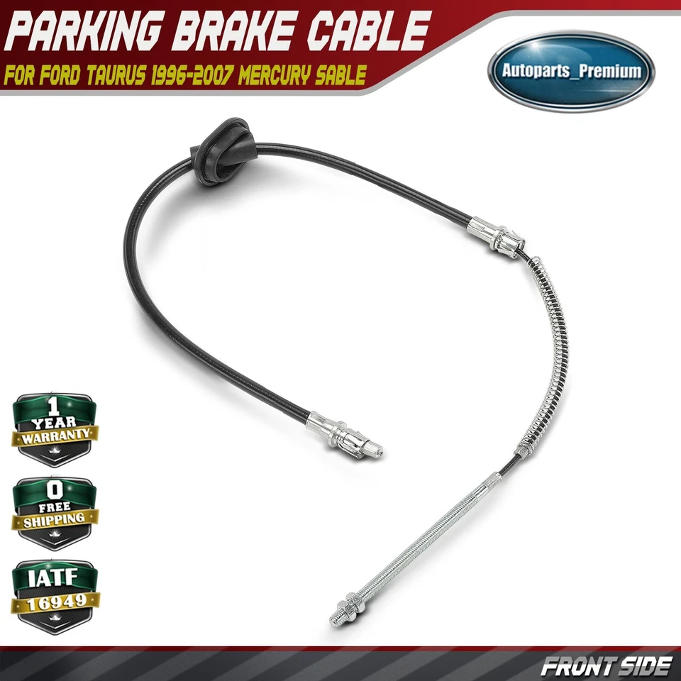 Cable de freno de estacionamiento delantero para Ford Taurus 1996-2007 Mercury Sable 1996-2005 Foto 1 de 4