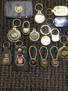 Cadillac Keychain lot and gold key set, some rare vintage pieces. - Picture 1 of 6