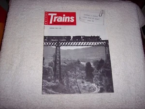 TRAINS THE MAGAZINE OF RAILROADING--JANUARY 1958   #5 - Imagen 1 de 7