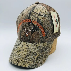 NEW Mossy Oak Camo Hat Cap Adjustable With Mesh Back Embroidered Buck Logo - Picture 1 of 8