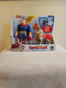 Fisher-Price DC League of Super-Pets Superman 6" Action Figure 2021 Mattel (4) - Picture 1 of 3