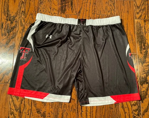 Texas Tech Red Raiders Under Armour Team Basketball Shorts 4XL MSRP $95 NWT Cover
