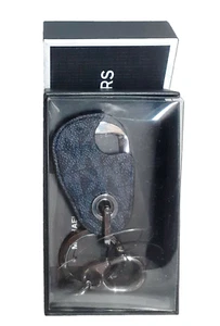 Michael Kors Key Fob Keychain Logo Bottle Opener Admiral PL Blue NWT - Picture 1 of 12