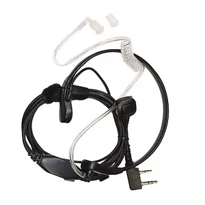 HQRP Hands Free Headset PTT Throat Mic for Kenwood Pro-Talk Pro-Power Free-Talk - Picture 1 of 8