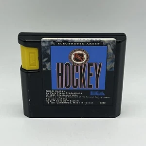 Sega Genesis NHL Hockey Authentic Tested & Working Official Cartridge EA 1991 - Picture 1 of 3