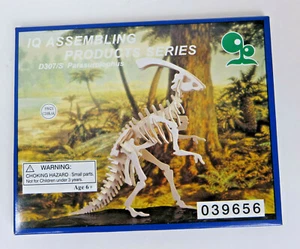 IQ Assembling Product Series Wood Model Kit Parasurolophus Dinosaur 039656 D307s - Picture 1 of 2
