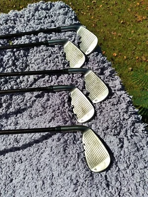 TaylorMade FireSole Iron Set 4,5,6,7,9 RH Right Hand Bubble S-90 Graphite - Image 1 of 4