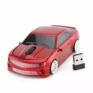 Chevrolet Camaro 2.4Ghz Wireless USB car mouse Computer PC Laptop MAC Mice Gift - Picture 1 of 30