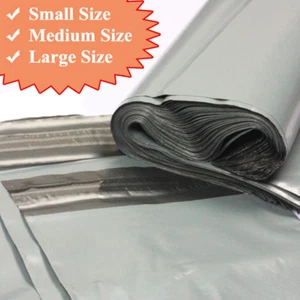 17" x 24" inch Grey Mailing Bags Large Strong Seal Post Parcel Packing - Picture 1 of 1