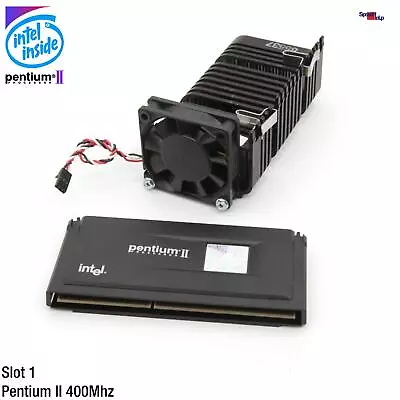 Cpu Intel Pentium 2 400mhz Processor Slot1 80523py400512 Sl2s7 Sl2u6 Mmx Mwst - Image 1 of 4