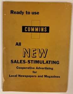 Vintage Orig Cummins Diesel Verkäufe anregend kooperativ Print Anzeigenheft 21 Seiten - Bild 1 von 10