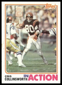 1982 Topps #45 Cris Collinsworth Cincinnati Bengals - Picture 1 of 2
