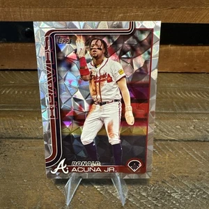 2025 Topps Series 1 Ronald Acuna Diamante Foil #207 Atlanta Braves - Bild 1 von 2