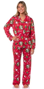 Elf The Movie Women's Santa's Coming! Christmas Tossed Sleep Pajama Set - Picture 1 of 4