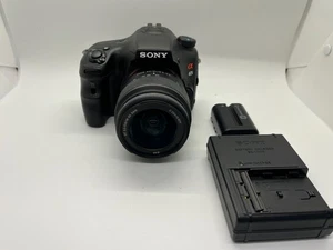 SONY SLT-A65V 24.3MP Digital Camera w/DT 18-55mm - Picture 1 of 9