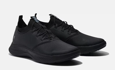 Timberland PRO Solace MAX 一脚蹬工作运动鞋男式 12 码黑色 — 第 1/4 张图片