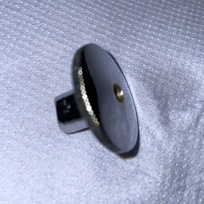 TRIUMPH VINTAGE AJUSTADOR DE HASTE DE FREIO TRASEIRO ORIGINAL CROMADO - Imagem 1 de 4