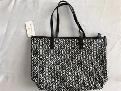 Bolso de Mano Vera Bradley Pequeño Todos los Días Patrón Carbón Vides Foto 1 de 4
