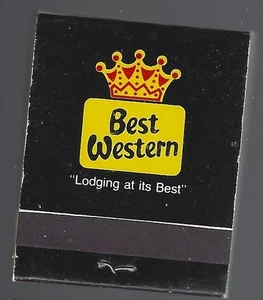 Cubierta de libro de cerillas Country Inn de Texas trébol hotel Best Western Ranger de la década de 1970 - Imagen 1 de 3