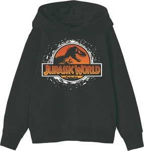 Jurassic Park Boys Jurassic World Pullover Hoodie for Youth Boys Sizes 4-7 - Picture 1 of 4