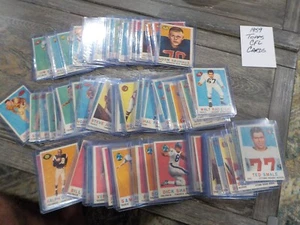 CFL 1959 Topps CFL Football Full Set 88 Canadian Football League Cards - Picture 1 of 4