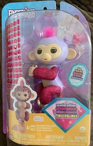WowWee Fingerlings 2019 GLITZ Bling Interactive Monkey Toy Limited Edition - Picture 1 of 3