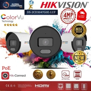 Telecamera IP DS-2CD3047G0E-LUF (C) 4 Mp ColorVu 2,8mm Balletto - Foto 1 di 5