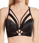 Pour Moi 23801 Contradiction Obsessed Padded Push Up Longline Bra