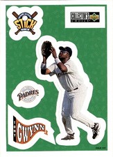 1997 Collector's Choice #NNO Tony Gwynn Stick'Ums Retail Great!
