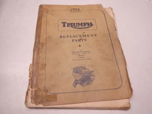 Piezas de repuesto Triumph 1956 para Speed Twin Thunderbird Tiger 100 110 Trophy - Imagen 1 de 11