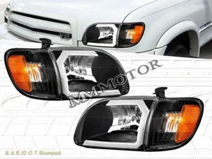 2000 01 02 03 2004 TOYOTA TUNDRA STANDARD / ACCESS CAB HEADLIGHTS + CORNER NEW - Bild 1 von 5