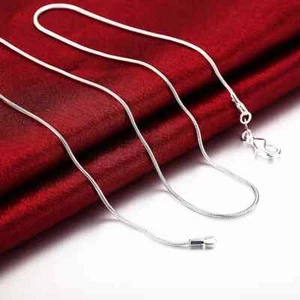 925 Silber Kette Halskette Schmuck Damen Herren Mann Frau Unisex Mode Geschenk - Bild 1 von 2