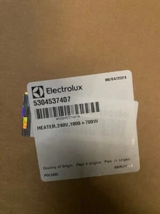 Electrolux / Frigidaire Heater Assembly (240V 1900W + 700W) 5304537407 - Picture 1 of 1