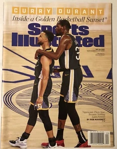 SPORT ILLUSTRIERT STEPH CURRY KEVIN DURANT 20. MAI 2019 GOLDEN STATE WARRIORS - Bild 1 von 3