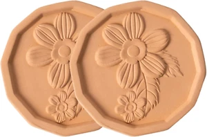 2 PCS Brown Sugar Saver Terracotta Brown Sugar Keeper Brown Sugar Softener Brown - Picture 1 of 12