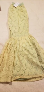 Pakistani / Indian Women's Green Net Gharara Pant with Full Lining - Picture 1 of 7