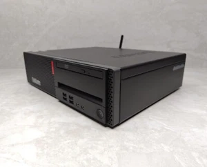 Lenovo ThinkCentre M910S SFF PC i7-7700 7th Gen 3.60GHz 16GB RAM 256GB SSD - Picture 1 of 6