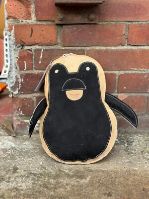 Equipride Relax Cavallo Giocattolo Fatto in Pelle Pinguino Stabile