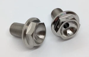 Suzuki GSXR1300 Hayabusa Titanium front axle bolt 08-11 Ti hex head race - Picture 1 of 9