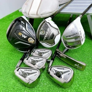 Ladies TaylorMade Club Set 1W 7W 5H 7i 9i Pw Sw PT 8pc Women Graphite RH Golf - Picture 1 of 9