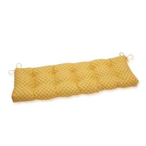 Other Rectangular Outdoor Bench Cushion in Yellow - Picture 1 of 5