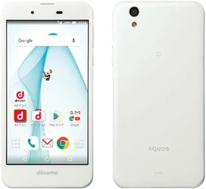 DOCOMO SHARP SH-02J AQUOS EVER 2 EMOTION JAPAN ANDROID PHONE UNLOCKED WHITE NEW - Picture 1 of 11