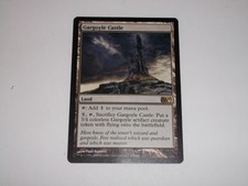 MTG 2009 Rare M10 Magic 2010 Rare Colorless Land Gargoyle Castle Card