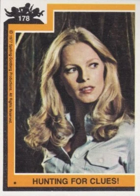 CHARLIE'S ANGELS TV SHOW SERIES 3 TRADING CARDS SET 1977 TOPPS USA BASE CARD 178 - Image 1 of 2