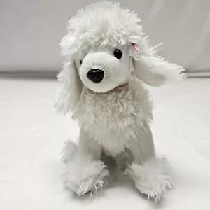 Ty Beanie Babies L'amore The White Poodle Dog 2017 7in Plush Stuffed Animal Toy - Picture 1 of 10