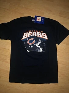 Chicago Bears NEW NFL Shirt Youth Boys Large Blue Orange Logo Short Sleeve - Picture 1 of 1